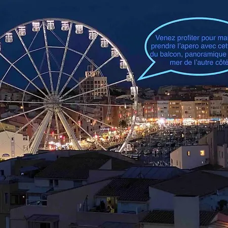 Vue Mer/port Au Centre Port דירה